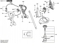 Bosch 0 600 827 603 ART-23-GF Lawn-Edge-Trimmer Spare Parts